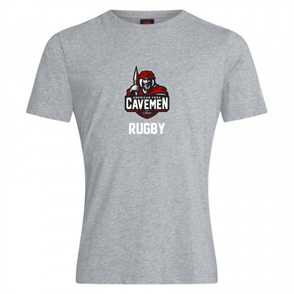 American Fork Cavemen Club Plain Tee by Canterbury
