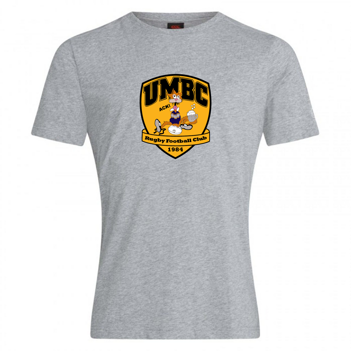 University of Maryland Baltimore County Rugby Club Plain Tee by Canterbury
