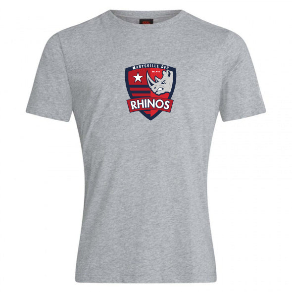 Marysville Rhinos Club Plain Tee by Canterbury