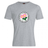 The Society of Iowa Rugby Referees Club Plain Tee by Canterbury, from WRS Canterbury, is a gray cotton blend t-shirt featuring the club’s logo with pink flowers and green leaves printed on the chest—ideal for fans looking for a unique custom tee.