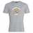 Gray Mother Lode Club Plain Tee by Canterbury featuring a graphic of two crossed pickaxes, a rugby ball, and the text “MOTHER LODE” and “RUGBY.”