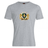 The Old Man Rivah Rugby Club Plain Tee by WRS Canterbury features a gray cotton blend, a heraldic lion and bearded face crest, and "Old Man Rivah Corn Cobbin’ Classic" text for comfort and unique style.