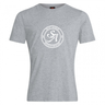The WRS Canterbury Saint Anselm College Club Rugby Club Plain Tee is a light grey cotton blend featuring a central white circular logo with "Saint Anselm Men's Club Rugby" and stylized "SA" initials.
