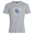 The Milwaukee Barbarians Rugby Club Plain Tee by WRS Canterbury features a grey cotton blend and team crest—a customizable, stylish t-shirt for fans.