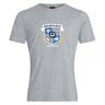 The Milwaukee Barbarians Rugby Club Plain Tee by WRS Canterbury features a grey cotton blend and team crest—a customizable, stylish t-shirt for fans.
