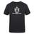The Highlanders Rugby NC Club Plain Tee by WRS Canterbury features a black design with the text "Highlanders Rugby" and a logo of a sword and shield on the front. Crafted from premium cotton-heavy blend for optimum comfort and durability, this tee is also customizable, perfect for showcasing your unique team spirit.