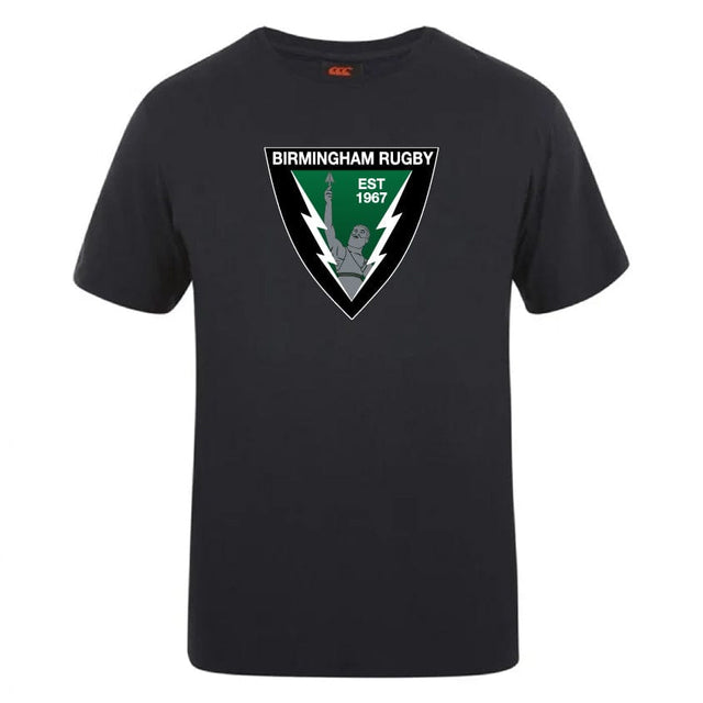 Birmingham Rugby Club Plain Tee by Canterbury