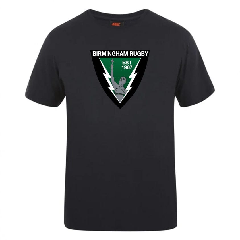 Birmingham Rugby Club Plain Tee by Canterbury