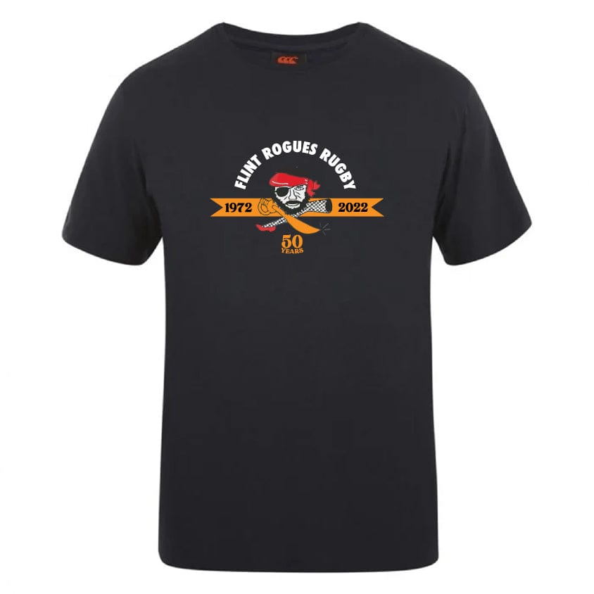 Flint Rogues Club Plain Tee by Canterbury