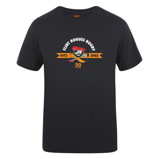 Flint Rogues Club Plain Tee by Canterbury