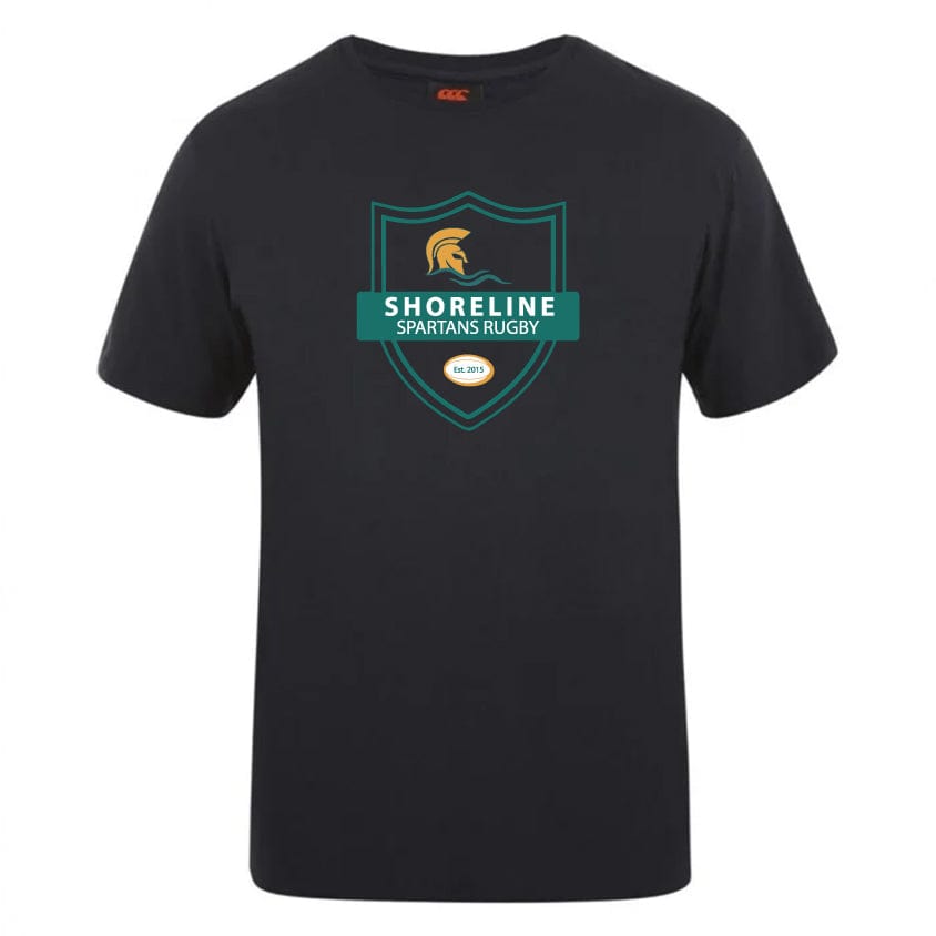 Shoreline Spartans Club Plain Tee by Canterbury