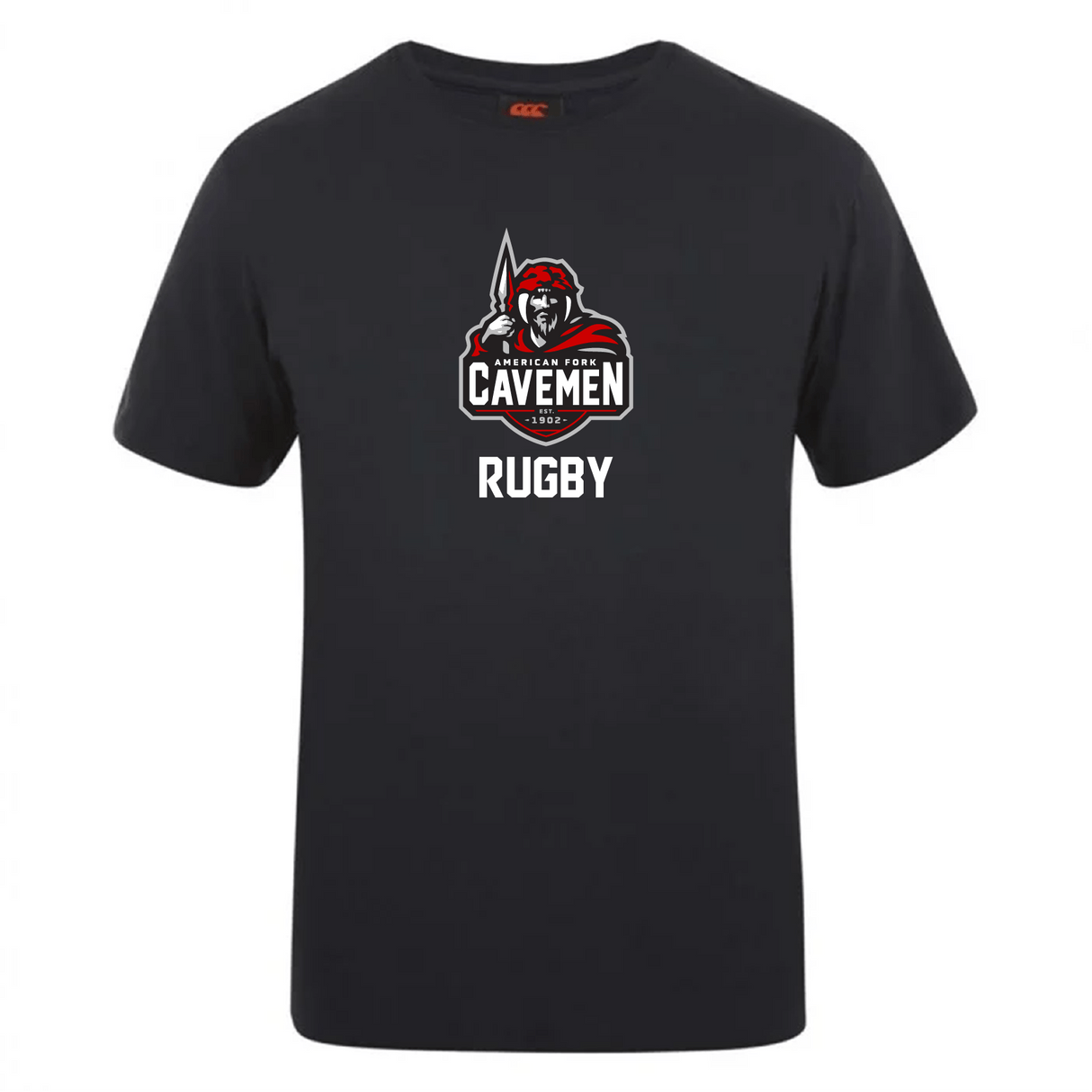 American Fork Cavemen Club Plain Tee by Canterbury