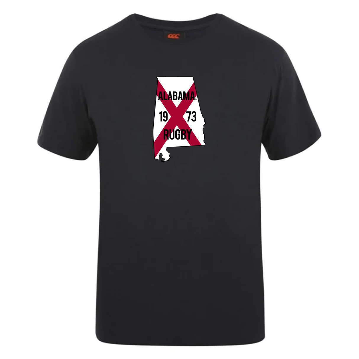 University of Alabama Rugby Club Plain Tee by Canterbury