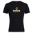 The Chicago Riot Club Plain Tee by WRS Canterbury is a black cotton-blend shirt with a yellow and white "Chicago Riot Rugby Football Club" logo featuring a raised fist and stars on the front.