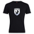 A black cotton blend “South Orange County Raptors Club Plain Tee by Canterbury” from WRS Canterbury, featuring a “South Orange County Raptors Rugby” logo with a flying raptor and rugby ball on the chest.
