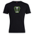 Black cotton blend Rock Rugby Club Plain Tee by Canterbury with a green and white “ROCK RUGBY LIONS” graphic inside a keystone-shaped emblem on the chest.
