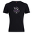 The Cypress Warriors Men's Rugby Club Plain Tee by WRS Canterbury features a helmeted warrior and shield "Cypress Warriors Men's Rugby 2024" logo on black cotton-blend. Customizable for team spirit.