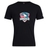 The SWFL Lady Hammerheads Club Plain Tee by Canterbury, from WRS Canterbury, is a black cotton blend t-shirt featuring a stylized hammerhead shark logo on the chest.