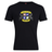 The Winchester Cannons Club Plain Tee by WRS Canterbury is a black cotton blend shirt with a colorful sports and nature crest on the chest.
