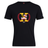 The Potomac Exiles Rugby Club Plain Tee by WRS Canterbury is a black cotton blend t-shirt featuring a large “V” with Maryland and Washington, D.C. flag elements, laurel wreath, and “2014” text on the chest.