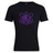 Western Carolina University Club Plain Tee by Canterbury featuring a black short-sleeved cotton blend t-shirt with a purple Western Carolina Rugby shield logo on the chest.