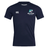 The NC Rugby Academy - Megalodons Club Dry Tee by EMB Canterbury is a navy blue short-sleeve shirt with Vapodri Technology, featuring the "Canterbury" logo on the right chest and "Megalodons Rugby Academy" logo on the left.