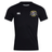 The Winchester Cannons Club Dry Tee by EMB Canterbury is a black short-sleeve sports jersey featuring a left chest crest, white Canterbury logo on the right, and Vapodri Technology for superior moisture wicking to keep you cool during intense workouts.