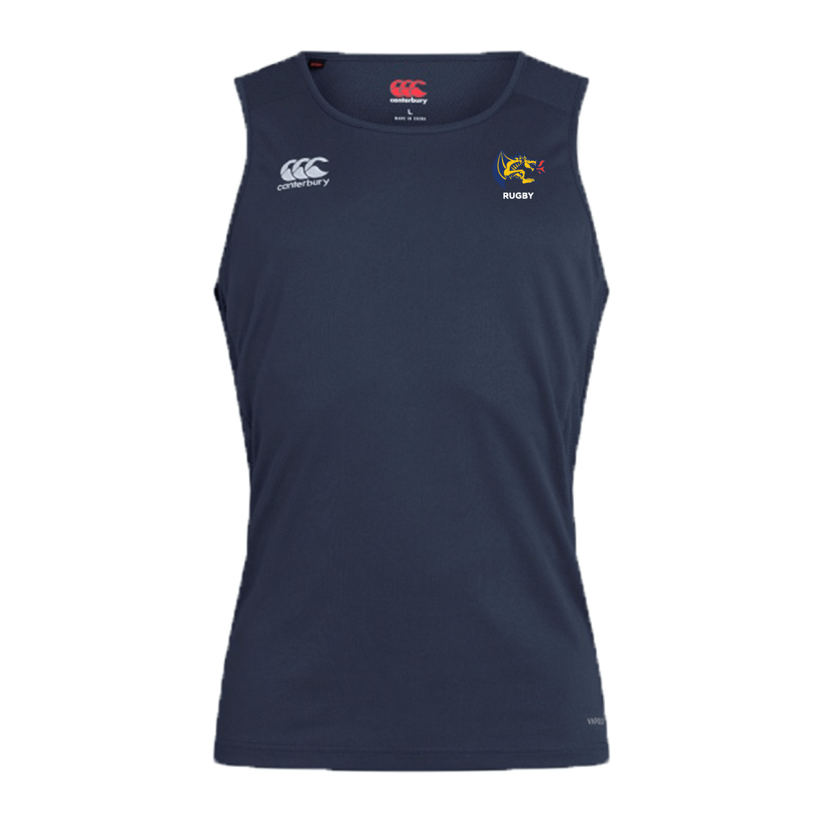 Drexel Rugby Club Dry Singlet by Canterbury