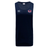 The Nebraska Rugby Referee Society Club Dry Singlet by EMB Canterbury is a sleeveless navy top with Vapodri Technology, featuring the Canterbury logo on the left chest and Nebraska rugby logo on the right. Premium athletic gear for top performance.