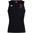 Black Aging Alabama Rugby Players Club Dry Singlet by Canterbury featuring an Alabama state silhouette logo with a graphic of a person in a hat and the letters “FARP”.