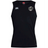 Black ICRON Club Dry Singlet by Canterbury athletic singlet with a team crest on the chest.