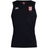 Black Legion Academy Club Dry Singlet by Canterbury with a white logo on the right chest and a red and white “Legion Academy” crest on the left chest.