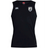 The South Orange County Raptors Club Dry Singlet by EMB Canterbury is a sleeveless black sports jersey featuring the Canterbury logo on the right chest and a crest with a bird and shield on the left chest. Engineered for performance, this singlet incorporates Vapodri Technology to keep you cool and comfortable during intense training sessions—making it ideal for athletic gear enthusiasts.