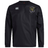 A black long-sleeve Hornets Rugby Club 1977 Club Vaposhield Contact Top by EMB Canterbury, featuring the Canterbury logo on the right chest and a Hornets Rugby Club emblem on the left chest. This custom rugby top is equipped with Vaposhield technology, providing durable comfort and protection for every training session.