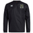 Lewis County Elks Club Vaposhield Contact Top by Canterbury—a black long-sleeve athletic pullover from EMB Canterbury, featuring “Canterbury” and “Elks” logos on the chest, custom-designed as rugby gear and shown against a white background.