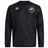 Introducing the Society of Iowa Rugby Referees Club Vaposhield Contact Top by EMB Canterbury—a black long-sleeve top featuring Vaposhield technology, with the white Canterbury logo on the right chest and a round floral Society of Iowa Rugby Referees emblem on the left chest.
