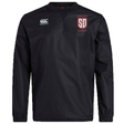 Black long-sleeved Legion Academy Club Vaposhield Contact Top by Canterbury with a logo on the left chest and a circular “Legion SD Academy” crest on the right chest.