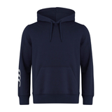 A Canterbury Club Hoodie with a white logo on it.
