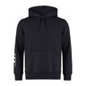 A Canterbury Club Hoodie with a white logo on it.