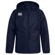A Canterbury Club Vaposhield Stadium Jacket with a white boat on it.