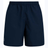 A Canterbury Club Short in navy blue with a white logo on the side.