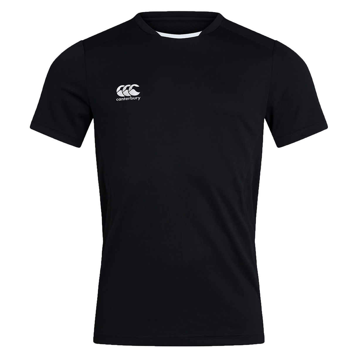 A Canterbury Club Dry Tee with a white logo on the chest.