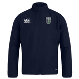 Seattle Rugby Club Track Jacket with a zip front, featuring the EMB Canterbury logo on the right chest and a shield crest on the left.