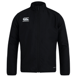 A Canterbury Club Track Jacket with a white logo on it.