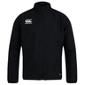 A Canterbury Club Track Jacket with a white logo on it.