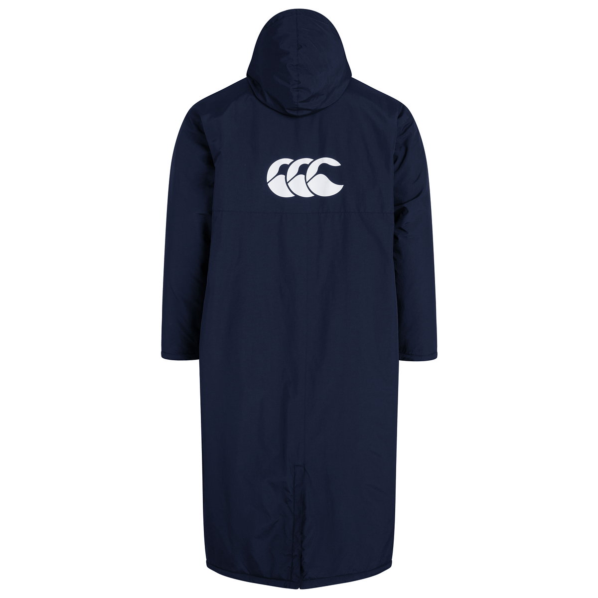 A Canterbury Club Vaposhield Subs Jacket with a white logo on it.