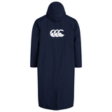 A Canterbury Club Vaposhield Subs Jacket with a white logo on it.