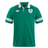 The Ireland 25/26 Heritage Jersey by Canterbury features a classic white collar, white sleeve stripes, and the IRFU crest on the left chest.