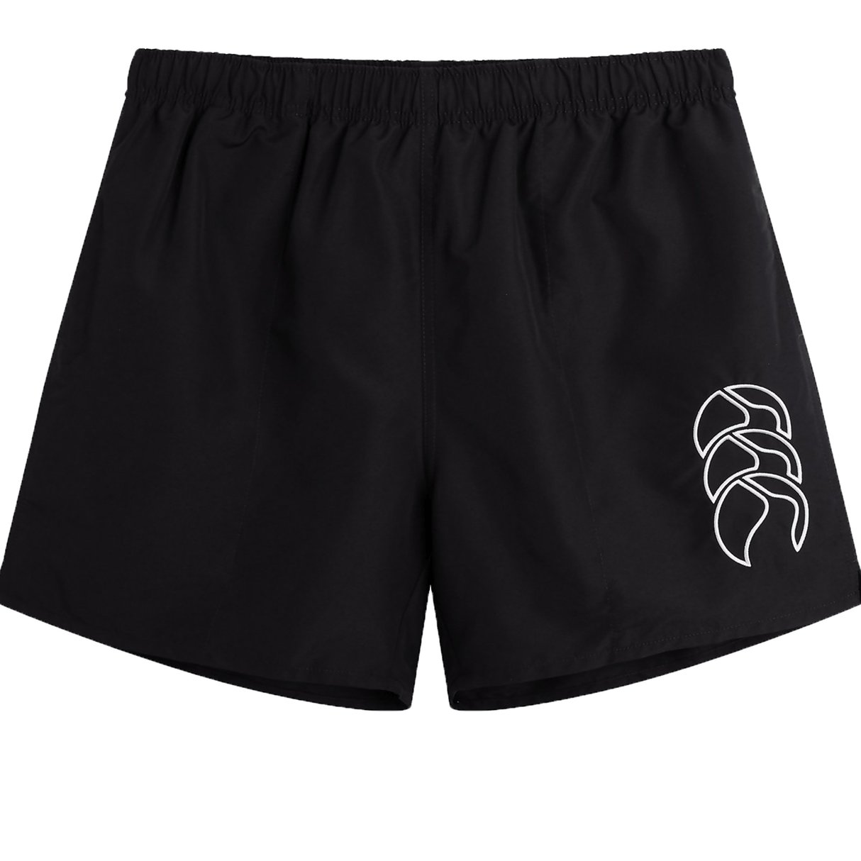 A Canterbury Tactic Short with a white logo on the side.