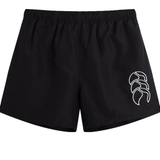 A Canterbury Tactic Short with a white logo on the side.